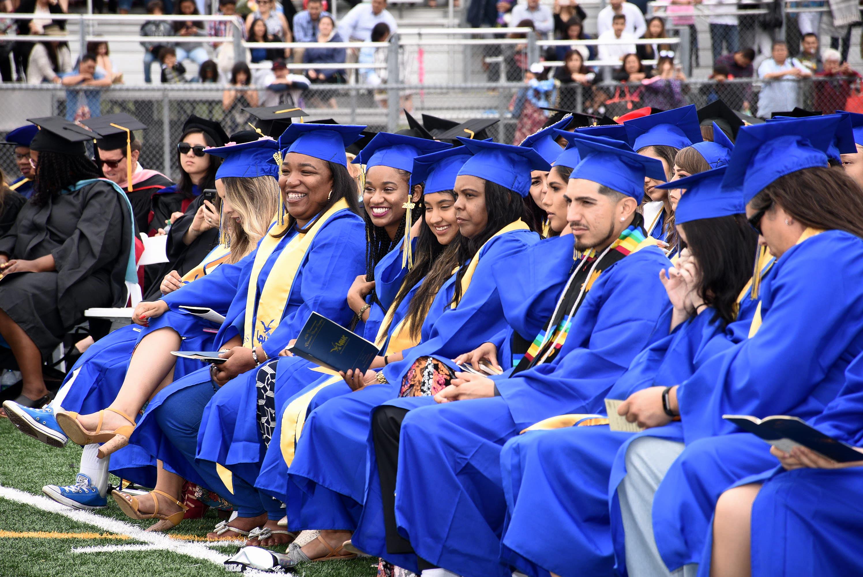 Graduated Students Seated
