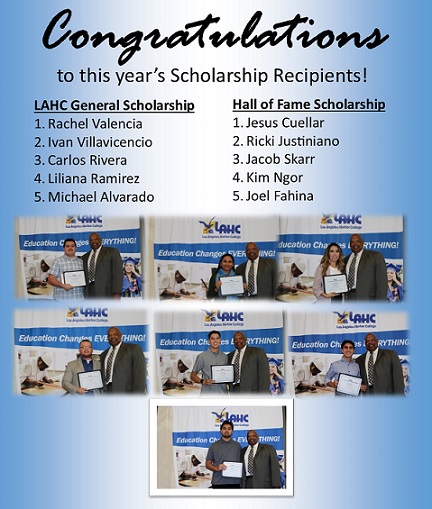 Congratulations to Scholarship Photo
