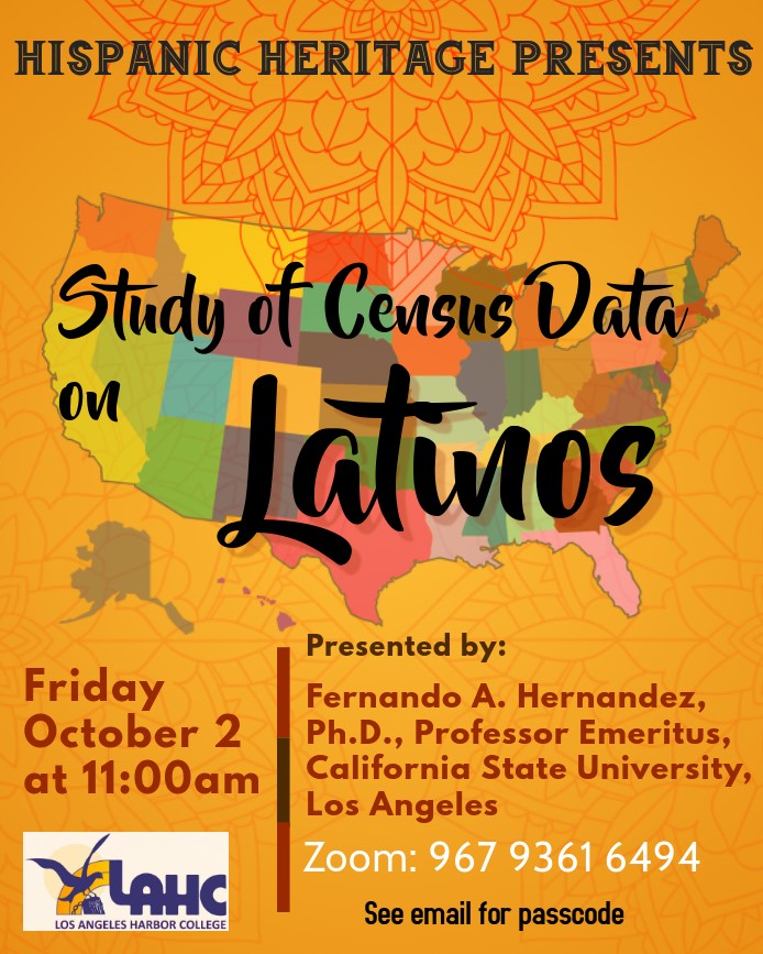 Study of Census Data on Latinos Flyer