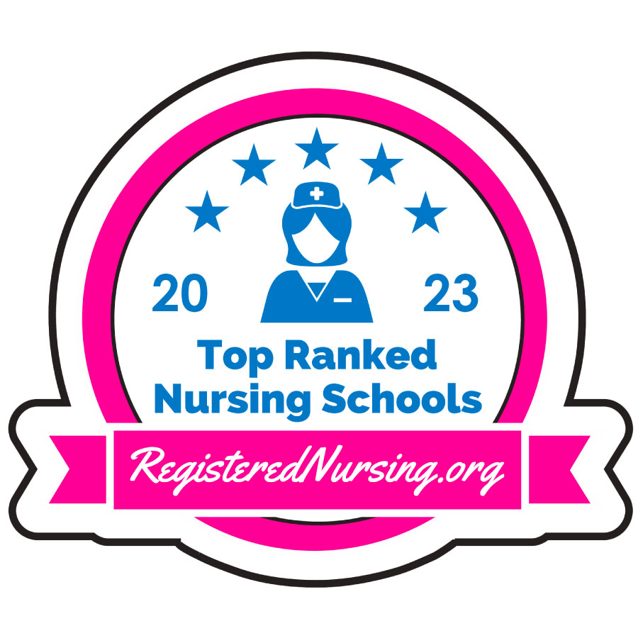 Top Ranked Nursing Schools Badge 