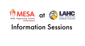 MESA information banner with MESA logo and LAHC logo