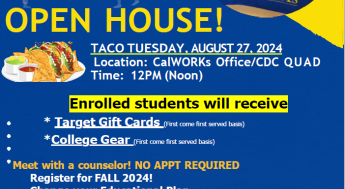 CalWORKS Open House information flyer