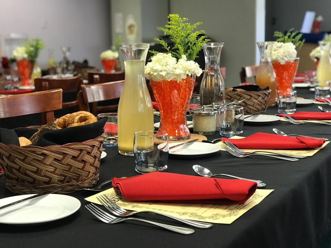 Table Set for Diners