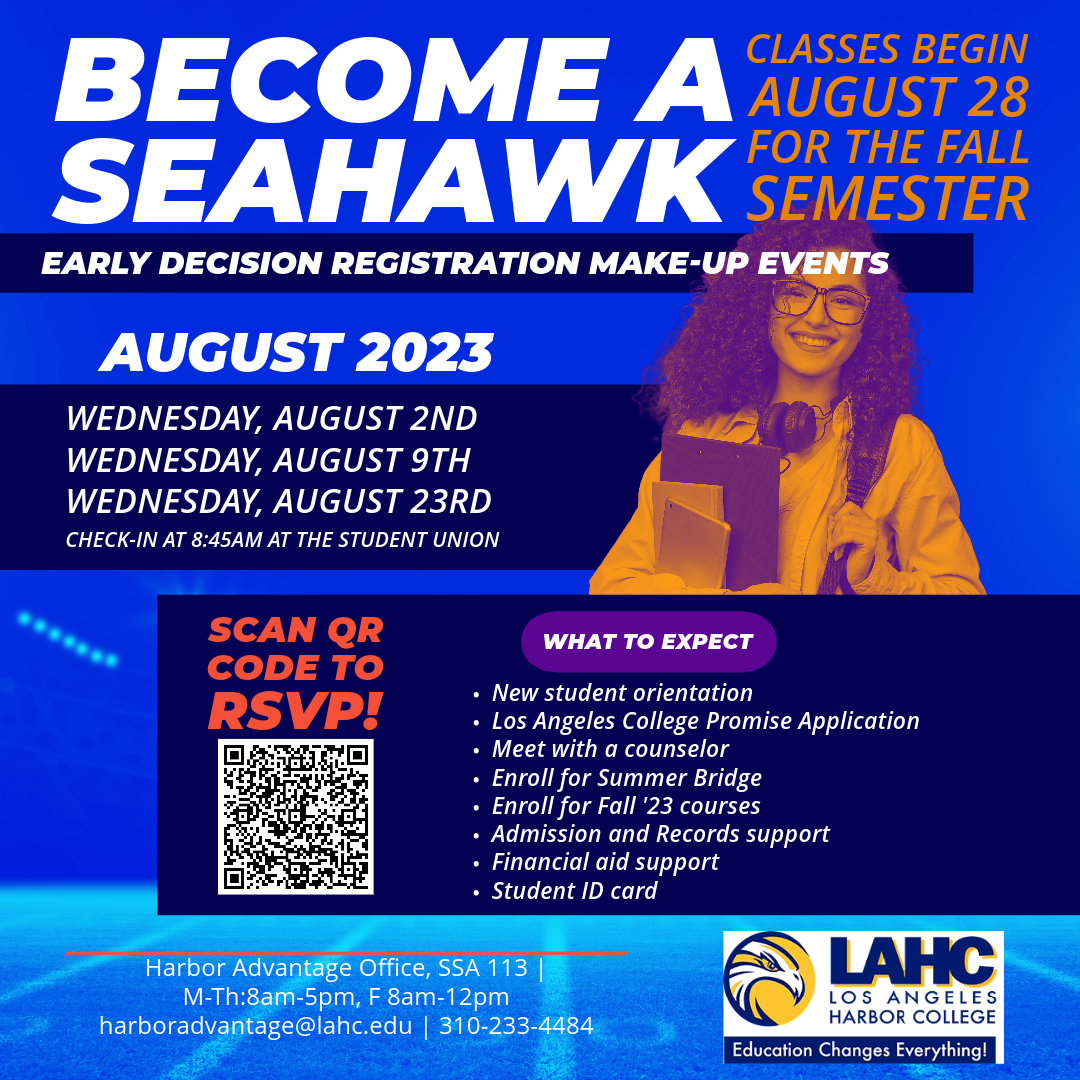 New Students How to Apply LAHC