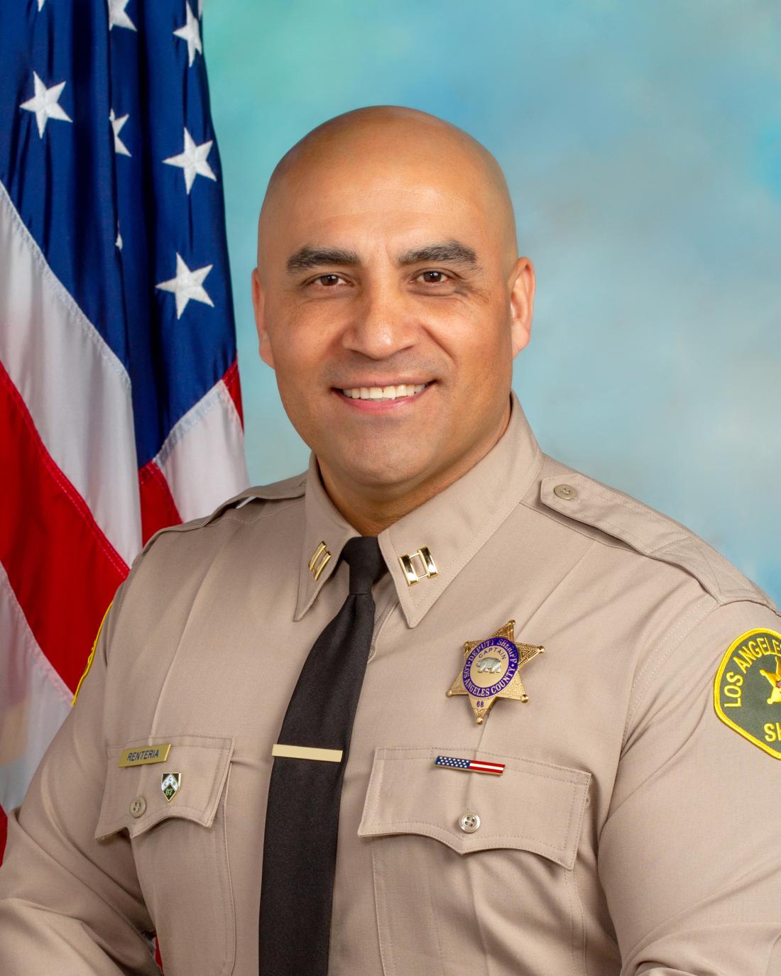 photo portrait of Captain Israel Renteria