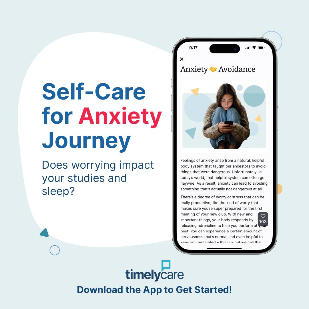 TimelyMD - Self-Care for Anxiety Journey