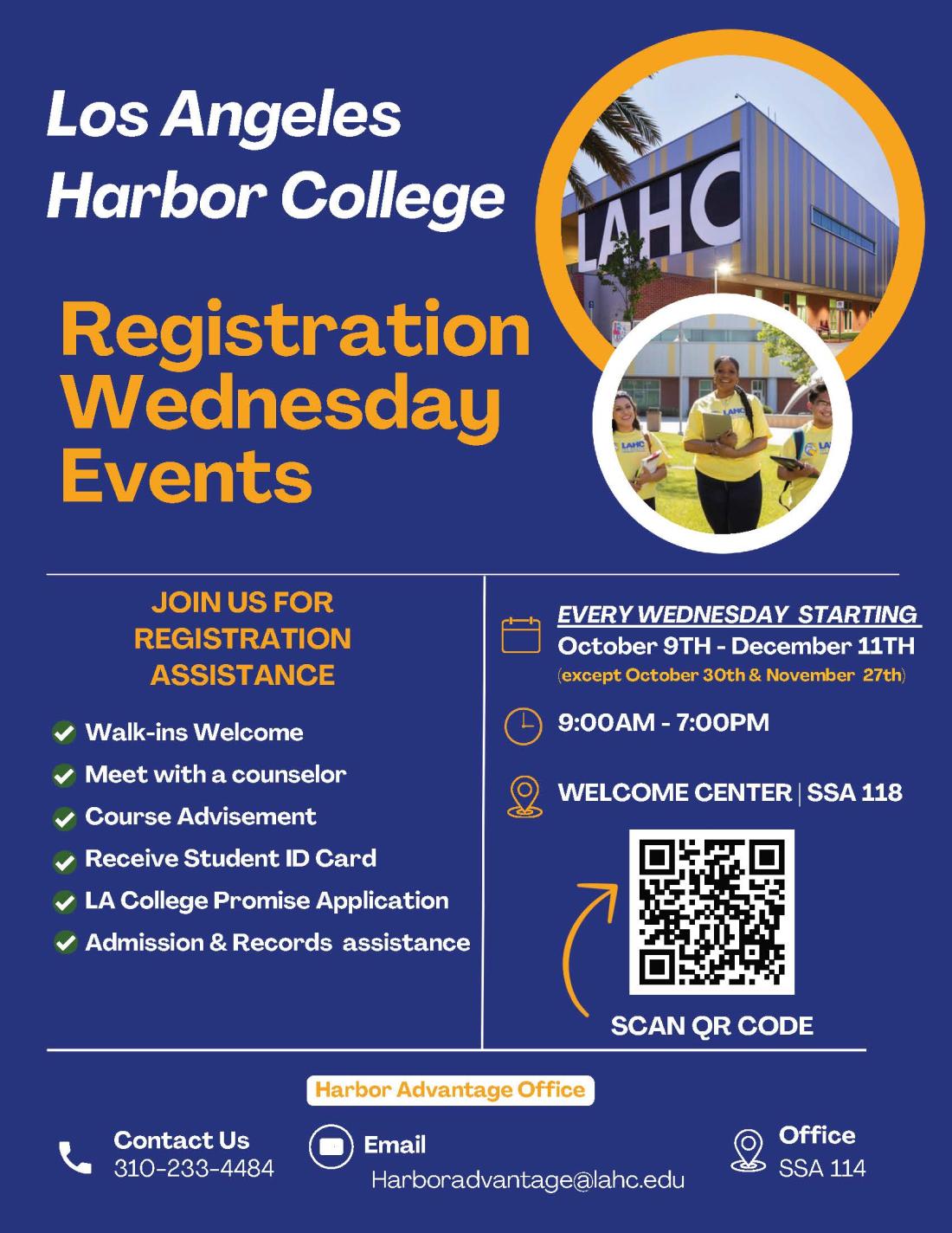 Registration Wednesdays Flyer