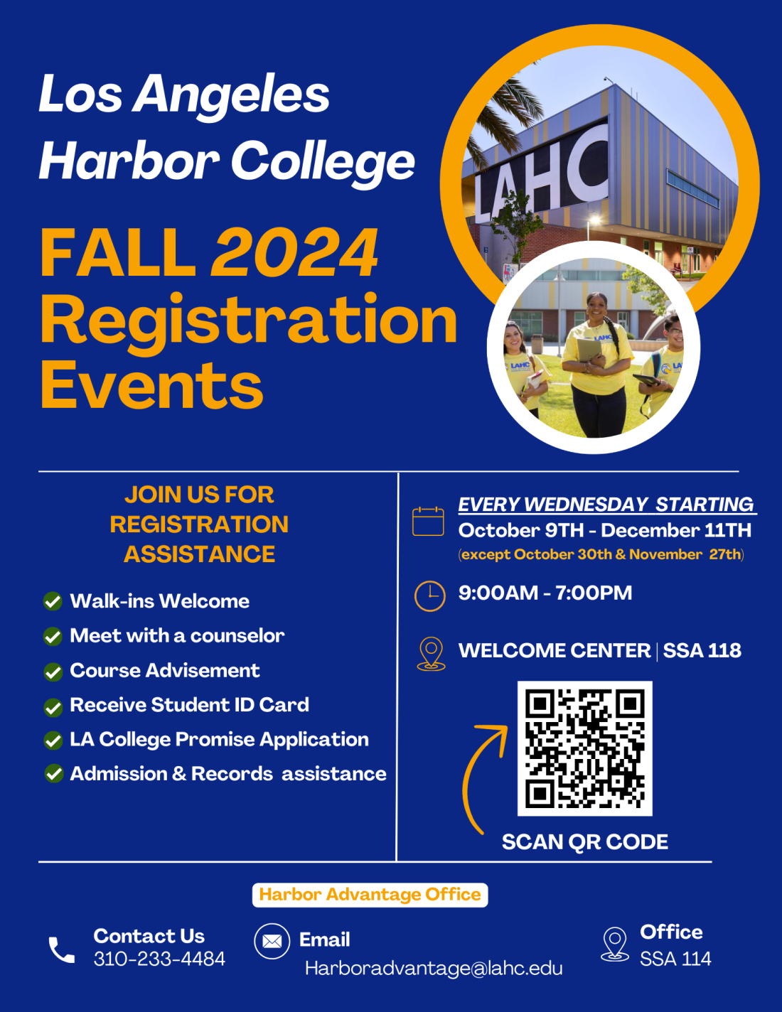 FALL 2024 Registration Events