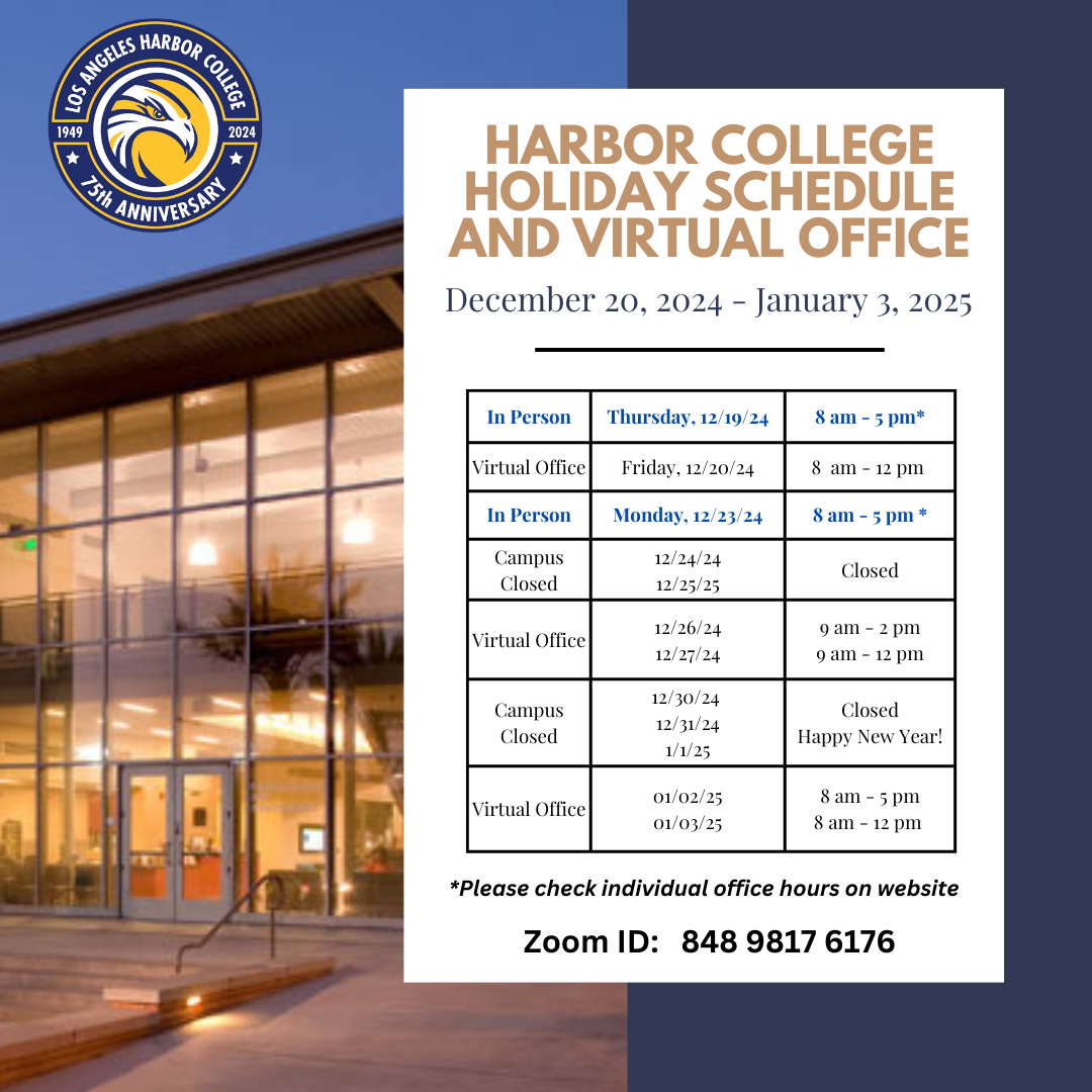 Holiday Campus Hours