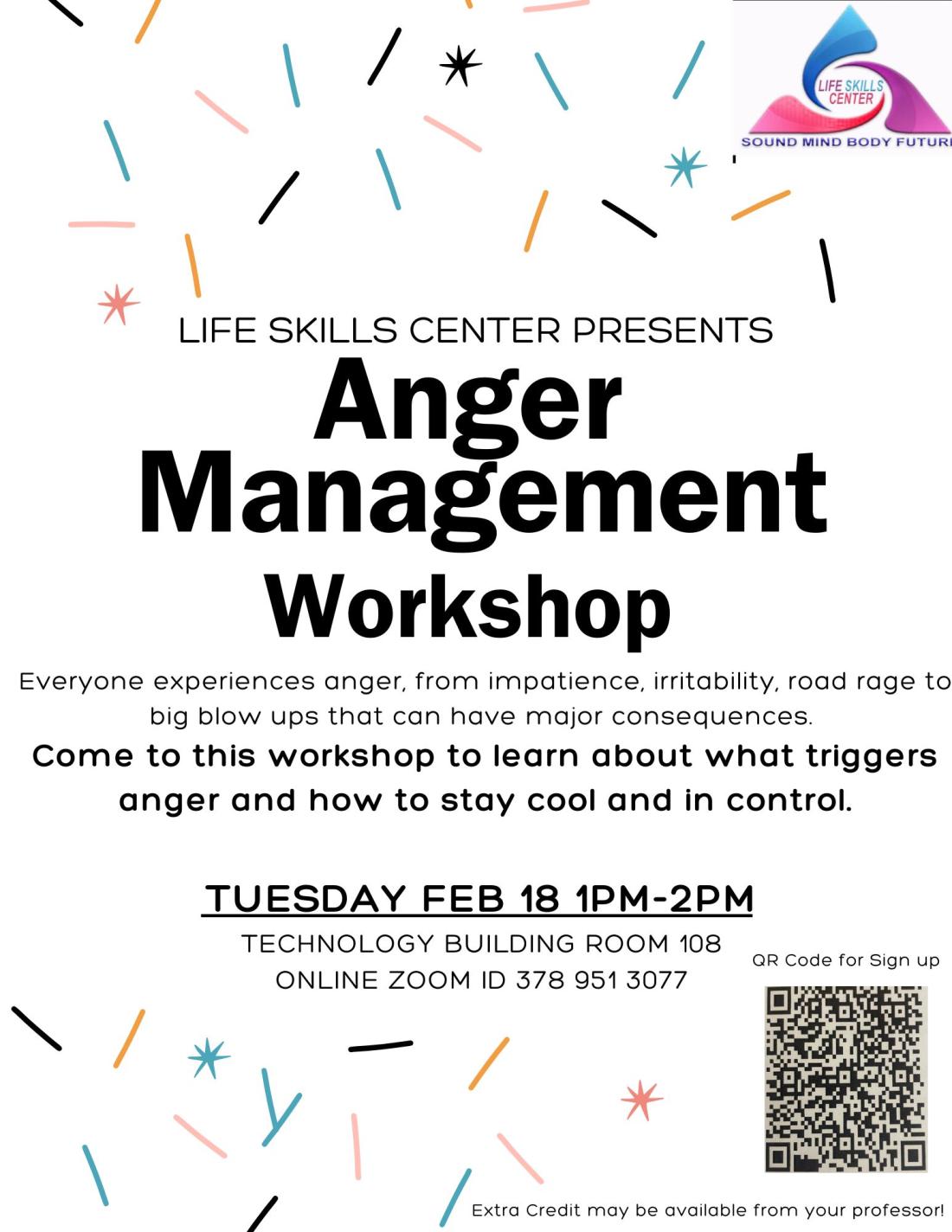 Anger Management Workshop