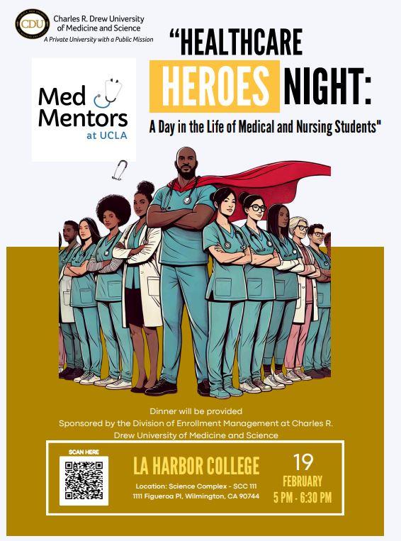 Health Heroes Night Flyer 