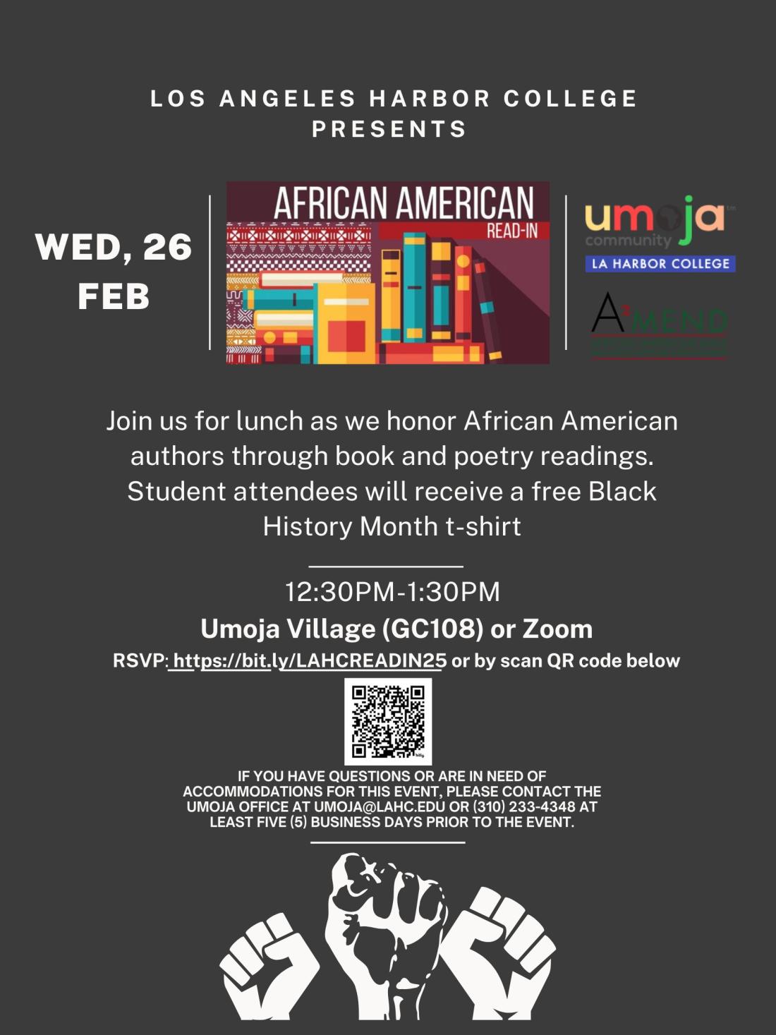 African American Read-In Flyer