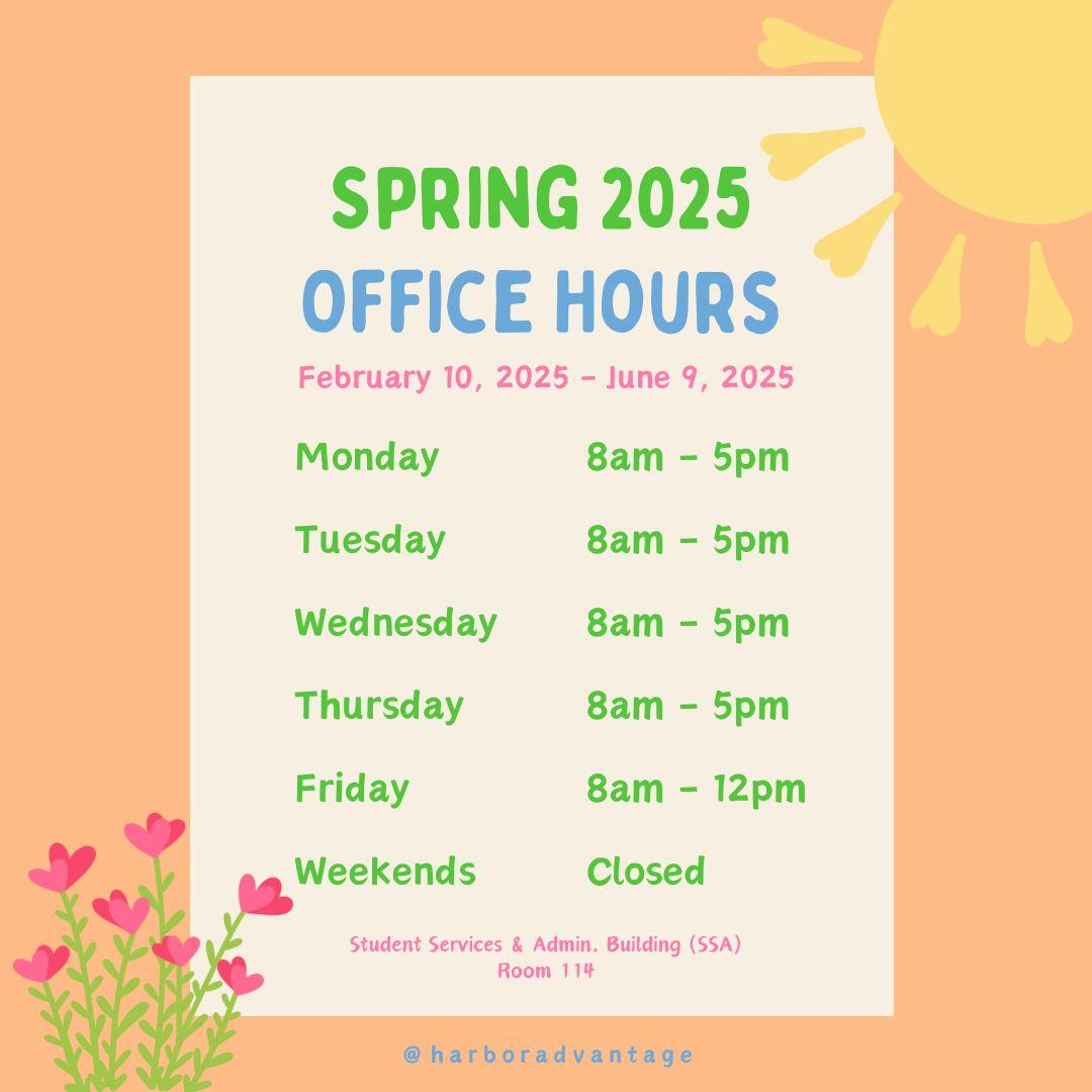 Spring Office Hours