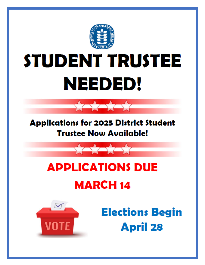 Student Trustee Flyer