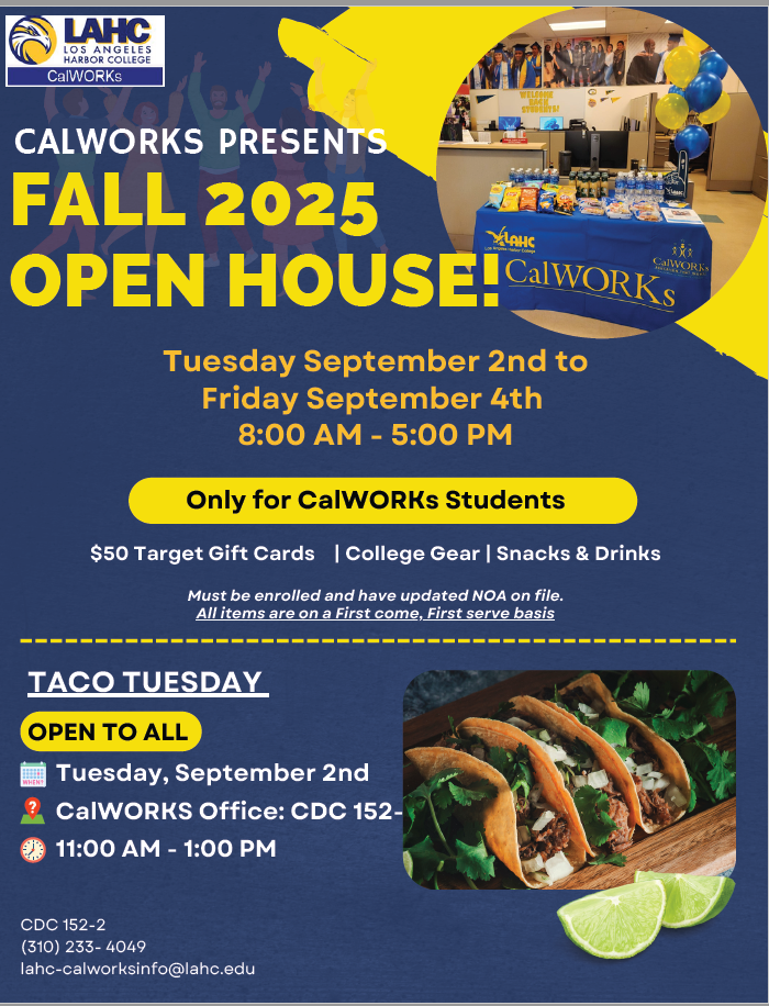 CalWORKs welcome week