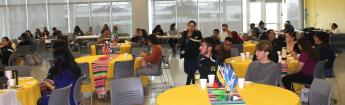 Group of People at the Hispanic Heritage Month Event